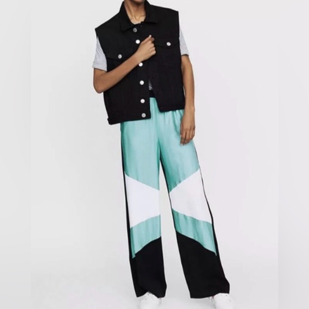 Maje Wide Leg Parme Pant Size‎ 1